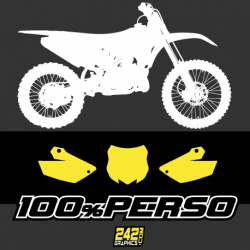  fonds plaque perso motocross 242graphics