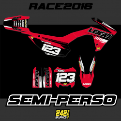 kit déco semi perso pitbike 242graphics
