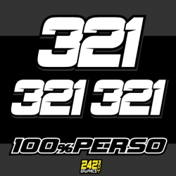  numero seul motocross 242graphics