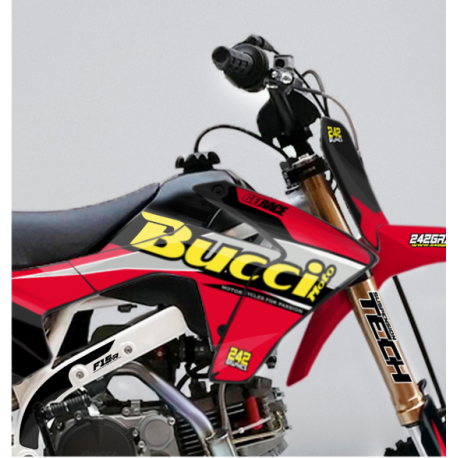 kit deco bucci moto pitbike geirace semi perso 242graphics
