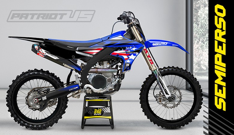 Kit déco perso yamaha yz yzf patriot us by 242graphics
